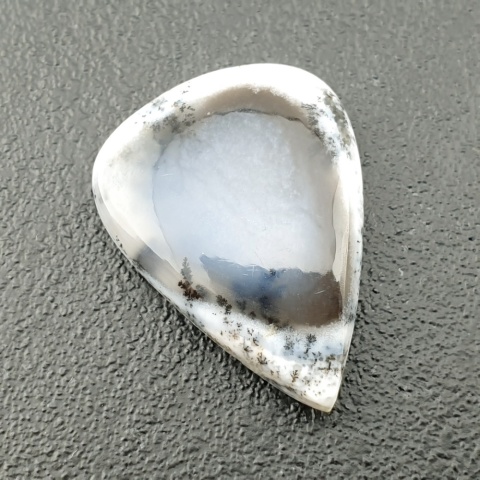 Agat dendrytowy kaboszon 26x19 mm nr 244