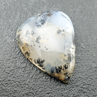 Dentritic agate cabochon 26x20 mm no 146