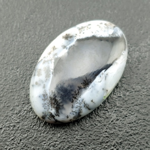 Agat dendrytowy kaboszon 27x17 mm nr 216