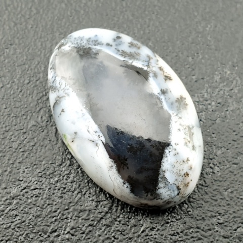 Agat dendrytowy kaboszon 27x17 mm nr 216