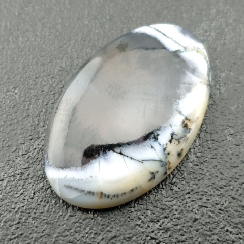 Agat dendrytowy kaboszon 32x21 mm nr 196