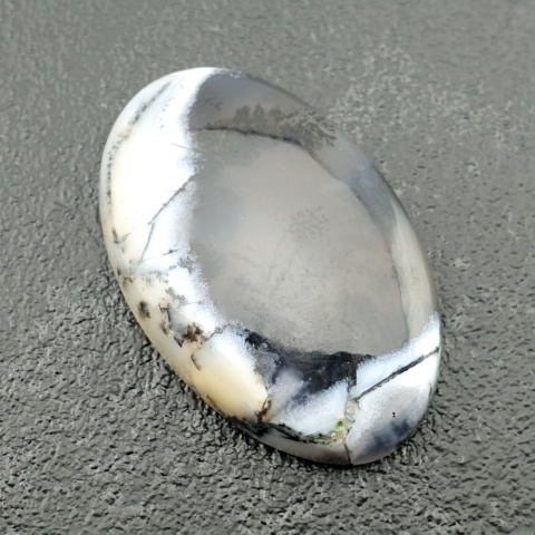 Agat dendrytowy kaboszon 32x21 mm nr 196