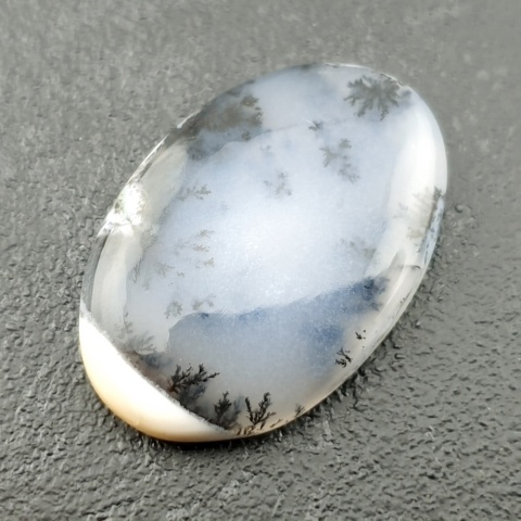 Agat dendrytowy kaboszon 32x22 mm nr 178