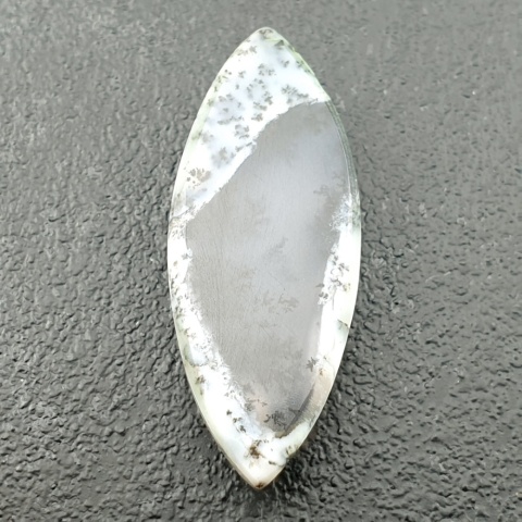 Dentritic agate cabochon 34x14 mm no 160