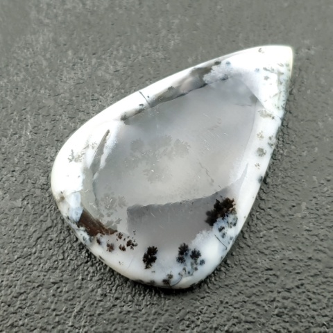 Agat dendrytowy kaboszon 34x23 mm nr 135