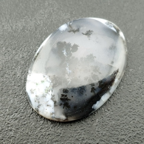 Agat dendrytowy kaboszon 34x24 mm nr 214