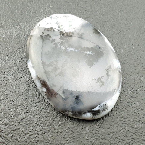 Agat dendrytowy kaboszon 34x24 mm nr 214