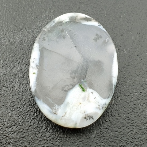 Agat dendrytowy kaboszon 34x24 mm nr 214