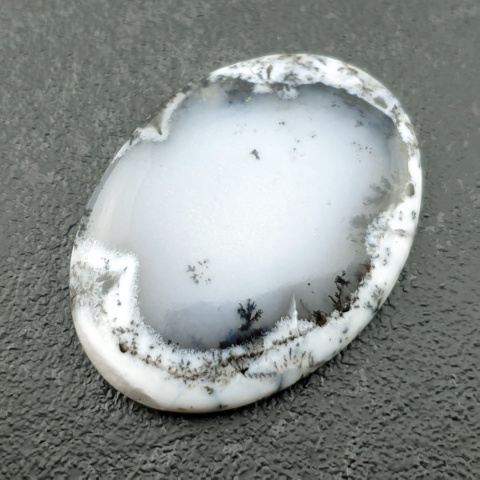 Agat dendrytowy kaboszon 34x25 mm nr 165