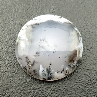 Agat dendrytowy kaboszon fi 24 mm nr 181