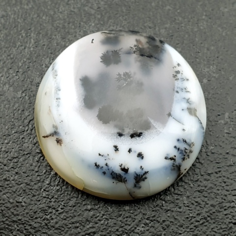 Agat dendrytowy kaboszon fi 27 mm nr 173