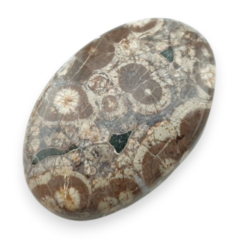 Leopard skin jasper cabochon 30x20 mm no 95