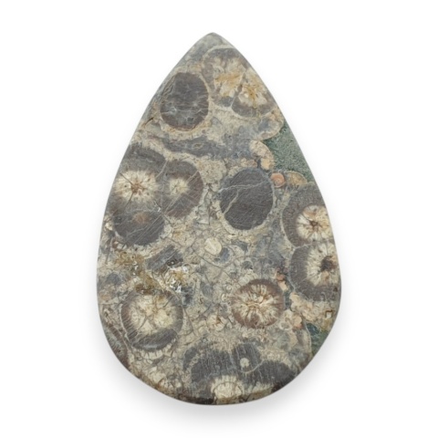 Leopard skin jasper cabochon 31x20 mm no 105