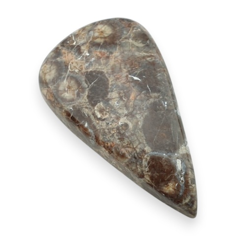 Leopard skin jasper cabochon 33x19 mm no 86