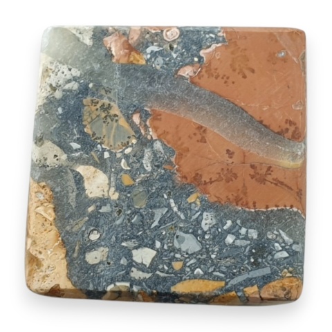 Jaspis maligano kaboszon 19x19 mm nr 54