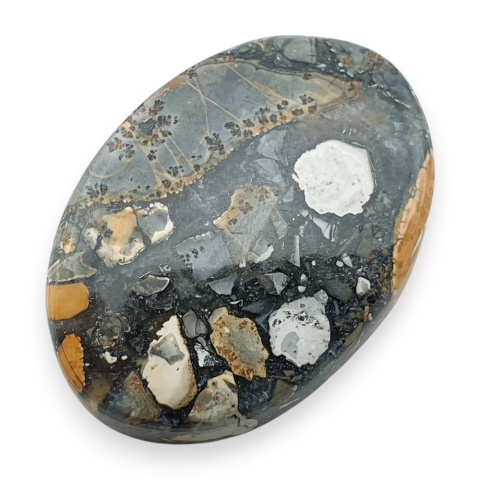 Jaspis maligano kaboszon 26x19 mm nr 80