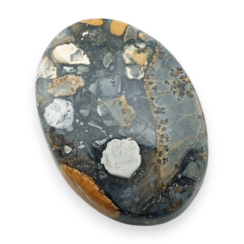 Jaspis maligano kaboszon 26x19 mm nr 80