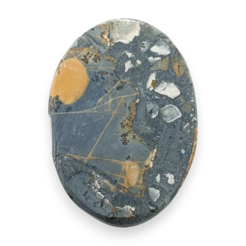 Jaspis maligano kaboszon 26x19 mm nr 80