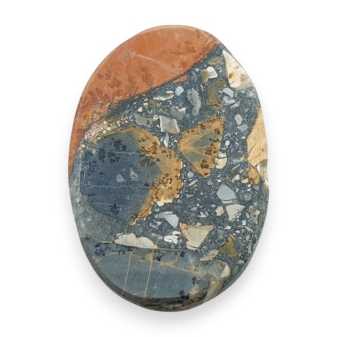 Jaspis maligano kaboszon 27x18 mm nr 90
