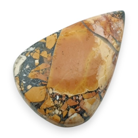 Jaspis maligano kaboszon 27x19 mm nr 87