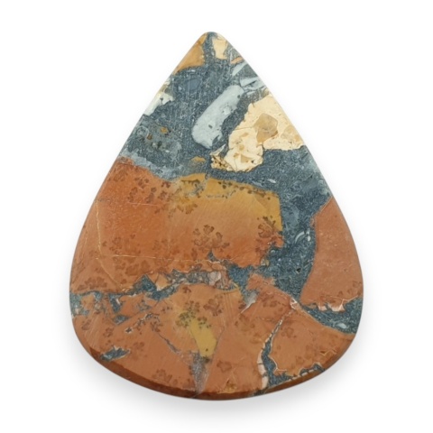 Jaspis maligano kaboszon 27x21 mm nr 71