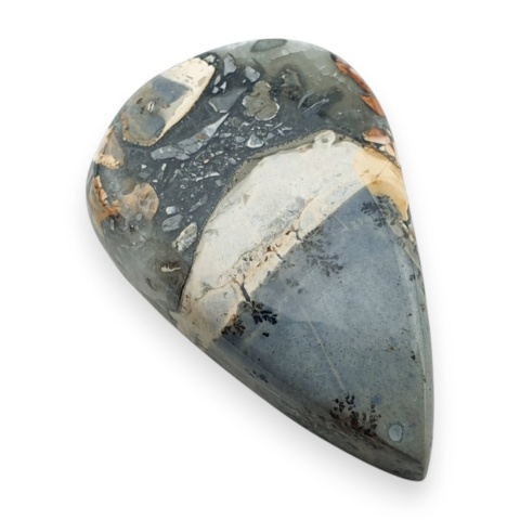 Jaspis maligano kaboszon 29x19 mm nr 93