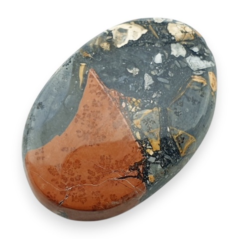 Jaspis maligano kaboszon 29x20 mm nr 91