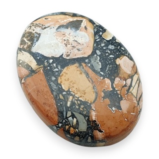 Jaspis maligano kaboszon 30x22 mm nr 67