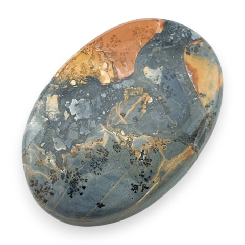 Jaspis maligano kaboszon 31x21 mm nr 48