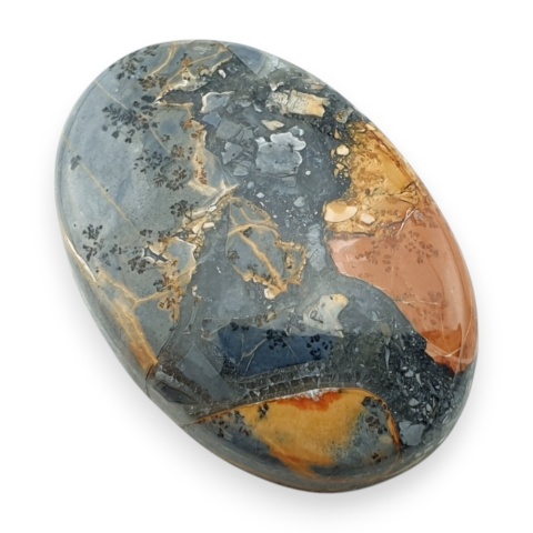 Jaspis maligano kaboszon 31x21 mm nr 48