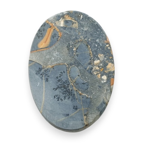 Jaspis maligano kaboszon 31x21 mm nr 48