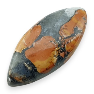 Jaspis maligano kaboszon 32x14 mm nr 45