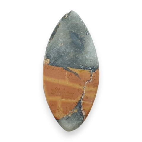 Jaspis maligano kaboszon 32x14 mm nr 45