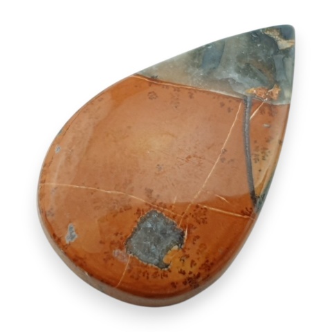 Jaspis maligano kaboszon 32x21 mm nr 55