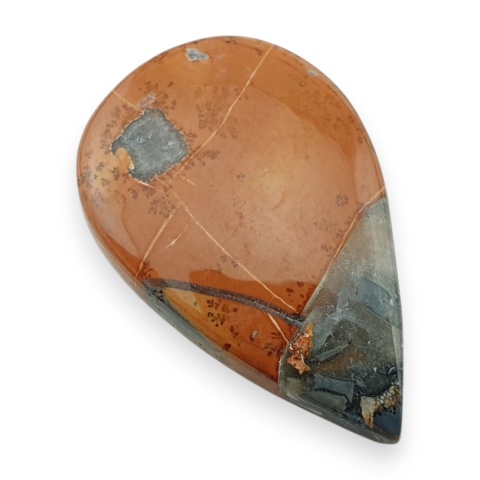 Jaspis maligano kaboszon 32x21 mm nr 55