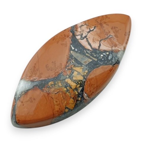 Jaspis maligano kaboszon 34x16 mm nr 47