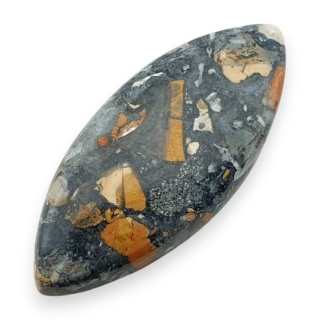 Jaspis maligano kaboszon 36x16 mm nr 36