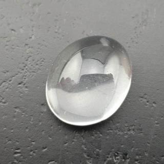 Rock quartz cabochon 16x13 mm no 254