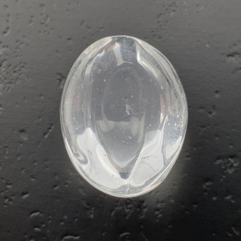 Kryształ górski kaboszon 17x13 mm nr 265