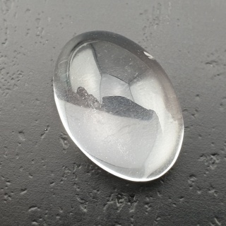 Kryształ górski kaboszon 20x14 mm nr 252