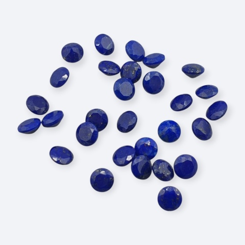 Lapis lazuli fasetowany 5 mm 1 szt