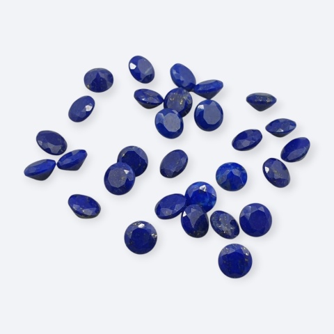 Lapis lazuli fasetowany 5 mm 1 szt