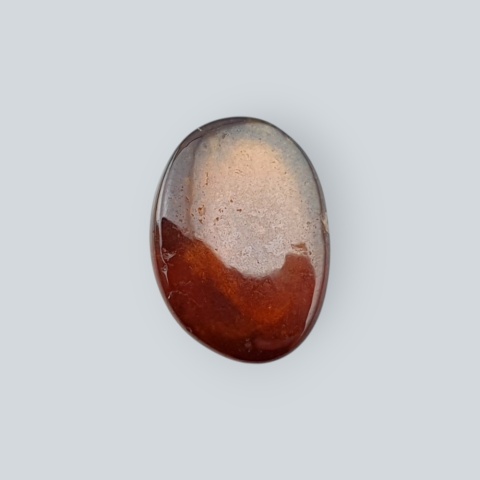Hessonite garnet cabochon 11x8 mm no 125