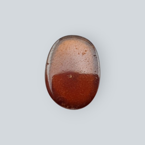 Hessonite garnet cabochon 11x8 mm no 242