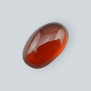 Granat Hessonit kaboszon 12x7 mm nr 201