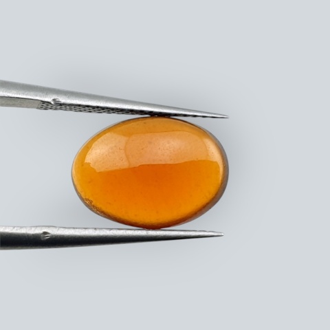 Hessonite garnet cabochon 12x8 mm no 239