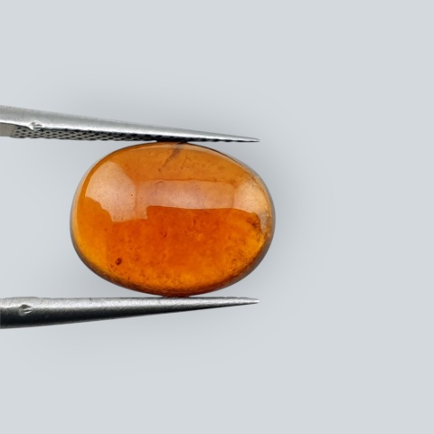 Granat Hessonit kaboszon 12x9 mm nr 111