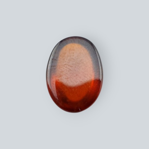 Hessonite garnet cabochon 12x9 mm no 132