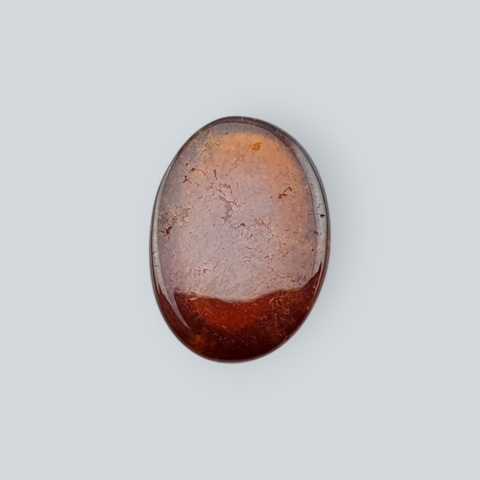 Hessonite garnet cabochon 12x9 mm no 148