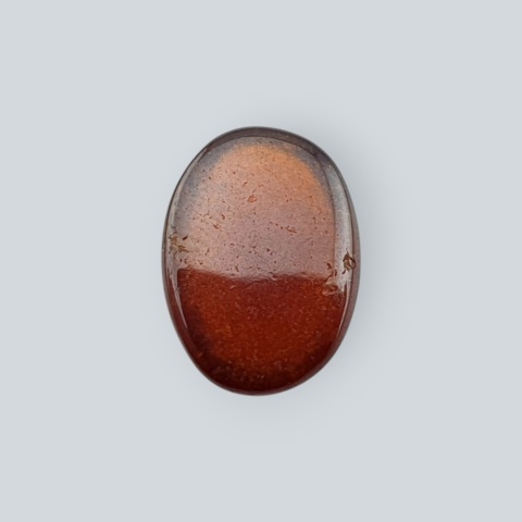 Hessonite garnet cabochon 12x9 mm no 177
